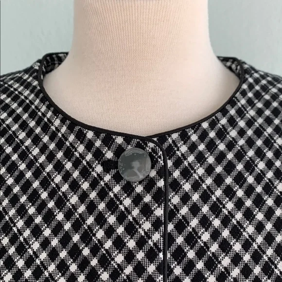 SPANX Ponte Plaid Jacquard Lady Jacket - Picture 7 of 16